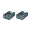 Set De 2 Caisses Weston S - Bleu Baleine-Liewood Online