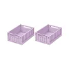 Set De 2 Caisses Weston S - Lavande Clair-Liewood New