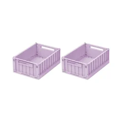Set De 2 Caisses Weston S - Lavande Clair-Liewood New