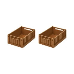 Set De 2 Caisses Weston S - Golden Caramel-Liewood Best