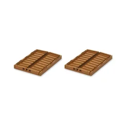 Set De 2 Caisses Weston S - Golden Caramel-Liewood Best