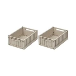 Set De 2 Caisses Weston S - Sable-Liewood Outlet