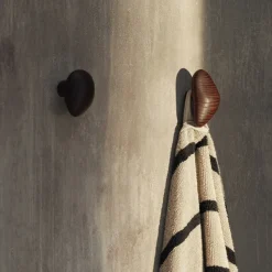 Set De 2 Crochets Cairn - Marron Fonce-Ferm Living Clearance