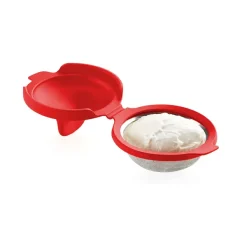 Set De 2 Cuit-Oeufs Poches - Rouge-Lékué Hot