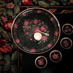 Set De 4 Dessous De Verres - Moldave ? 9 Cm-Boncoeurs Discount