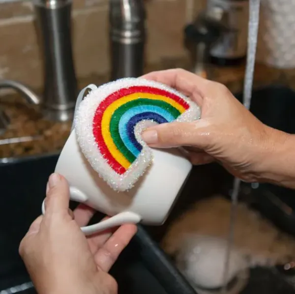 Set De 2 Eponges Arc-En-Ciel-Sélectionné par Fleux New