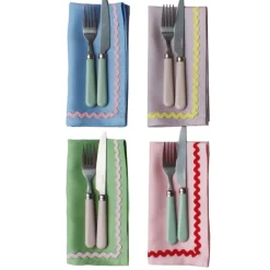 Set De 2 Serviettes Ric-Rac-Sélectionné par Fleux Outlet