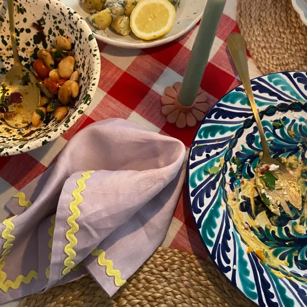 Set De 2 Serviettes Ric-Rac-Sélectionné par Fleux Outlet