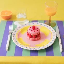 Set De Table Paloma 2 - Vert / Violet - Edition Limitee Fleux-Pôdevache