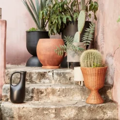 Support Plante Agnes Naturel - O 33 X H 45 Cm-Ferm Living