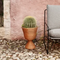 Support Plante Agnes Naturel - O 33 X H 45 Cm-Ferm Living