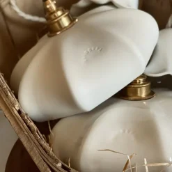 Suspension Maria En Porcelaine Biscuit - O 24 Cm-Enamoura Best