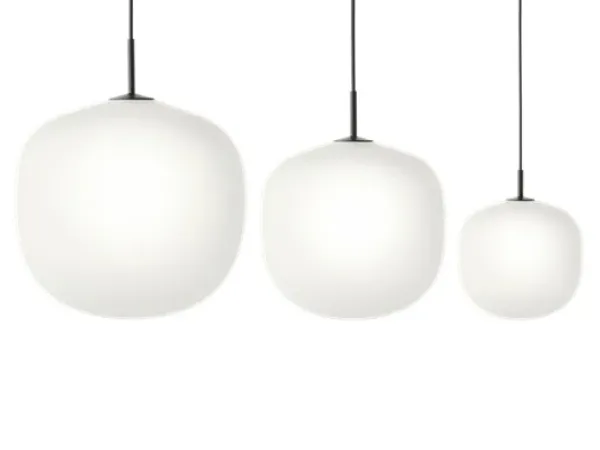 Suspension Rime Fil O 25 Cm - Noir-Muuto Best