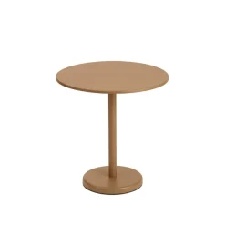 Table A Cafe Linear Steel Burnt Orange - O 70 X H 73 Cm-Muuto Clearance