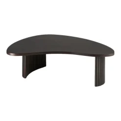 Table Basse Boomerang En Acajou L 125 X L 75 - Marron-Ethnicraft Sale