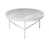 Table Basse En Marbre - Blanc-Ferm Living New