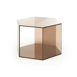 Table Basse Hexagon - H 35 X 48 X 55 Cm - Bronze-FEST Amsterdam Clearance