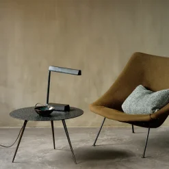 Table Basse Luna En Mineaux - Noir - O 65 X H 41 Cm-Ethnicraft Outlet