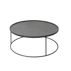 Table Basse Pour Plateau Rond En Metal - O 93 Cm-Ethnicraft Discount