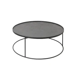 Table Basse Pour Plateau Rond En Metal - O 93 Cm-Ethnicraft Discount