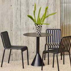 Table Cone Palissade - O 90 X H 74 Cm - Anthracite-Hay Best