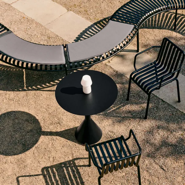 Table Cone Palissade - O 90 X H 74 Cm - Anthracite-Hay Best