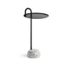 Table D'Appoint Bowler En Acier Et Granit - Noir-Hay Discount