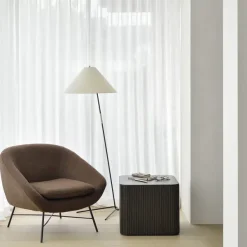 Table D'Appoint Carree Roller Max En Acajou - Marron-Ethnicraft Clearance