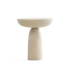 Table D'Appoint Olo - O 50 X H 47 Cm - Ivoire-Mogg Outlet