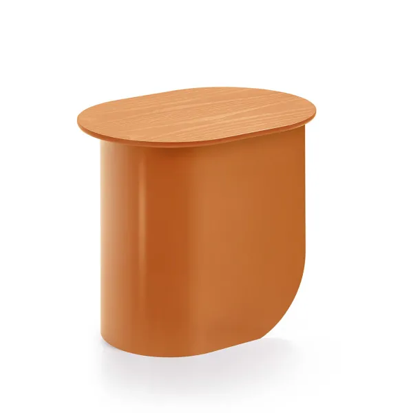 Table D'Appoint Plateau - H 40 X 44 X 32 Cm - Caramel-FEST Amsterdam Outlet