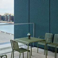 Table Palissade - L 82,5 X P 90 X H 75 Cm - Olive-Hay Sale