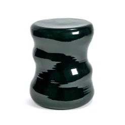 Tabouret Organique Marie Pm - Vert-Serax Discount