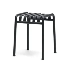 Tabouret Palissade En Acier Poudre - Anthracite-Hay