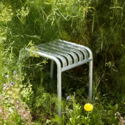 Tabouret Palissade En Acier Poudre - Gris Ciel-Hay Hot