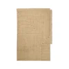 Tapis Crease En Laine Plissee - 140 X 200 Cm - Sable Clair-Ferm Living Online