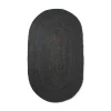 Tapis Eternal Jute Ovale - 230 X 340 Cm - Noir-Ferm Living Sale