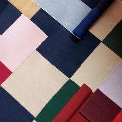 Tapis Ethan Cook Flat Works - 80 X 250 Cm - Noir Bleu-Hay Hot