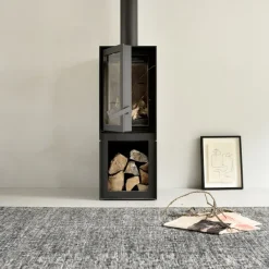 Tapis Kilim 100% Pur Laine - 170 X 240 Cm - Black Dots-Ethnicraft Clearance