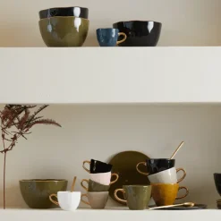 Tasse A Espresso Good Morning En Ceramique O 6,3 Cm - Gris-Sélectionné par Fleux Clearance