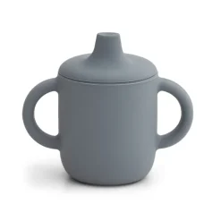 Tasse D'Apprentissage Neil En Silicone 150 Ml - Bleu Vague-Liewood