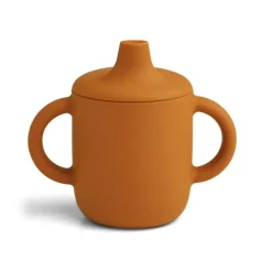 Tasse D'Apprentissage Neil En Silicone 150 Ml - Moutarde-Liewood