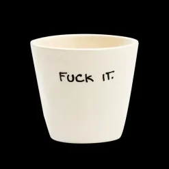 Tasse Expresso Fuck It - Blanc-Sélectionné par Fleux