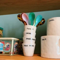 Tasse Expresso Fuck It - Blanc-Sélectionné par Fleux