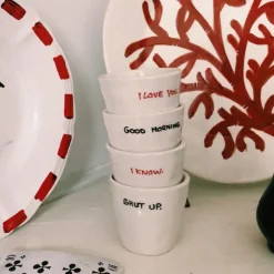 Tasse Expresso Good Morning - Blanc-Sélectionné par Fleux Clearance