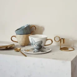 Tasse Good Morning H 8 X O 11 Cm - Rotin-Sélectionné par Fleux Clearance