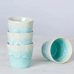 Tasse Gr En Gres Ceramique - Aqua-Sélectionné par Fleux Online