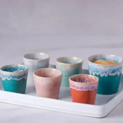 Tasse Gr En Gres Ceramique - Aqua-Sélectionné par Fleux Online