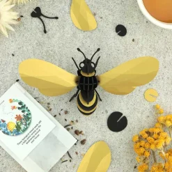 Trophee Origami Abeilles Ailes Dorees-Assembli Online