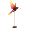 Trophee Origami Colibri - Magenta & Jaune-Assembli Best