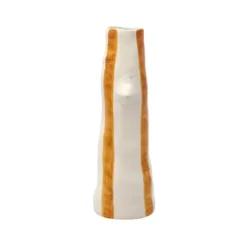 Vase A Bec Et Cils En Gres - Marron-F&H Online